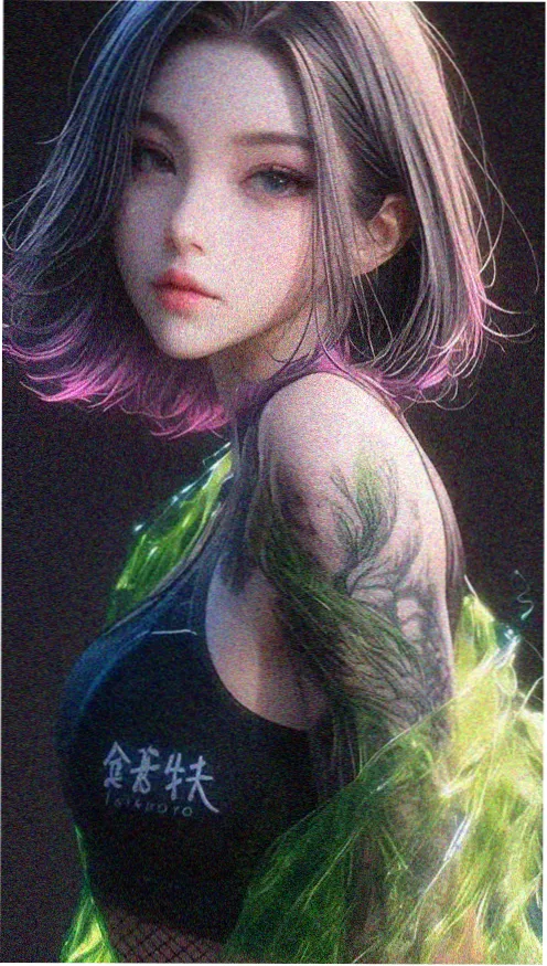 AI真人短剧《蚀骨深宠》封面